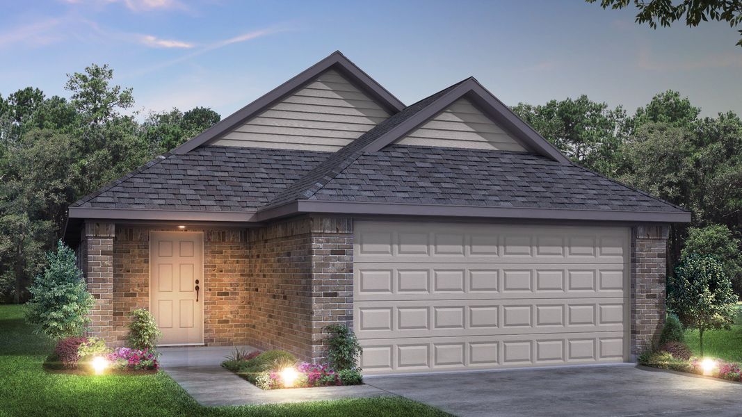 New construction Single-Family house 1504 Acts Lane, Ennis, TX 75119 The Pinewood- photo