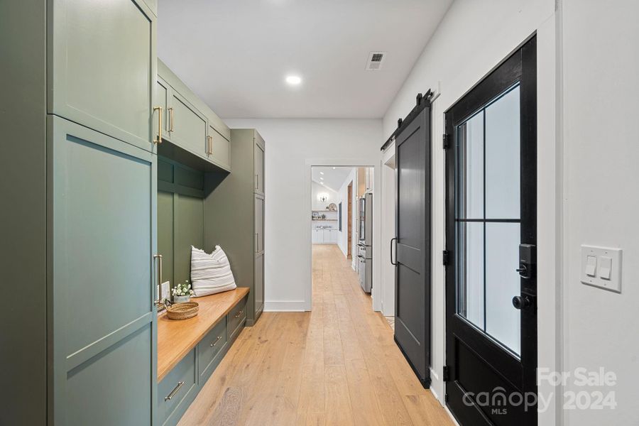 garage entry into main living area