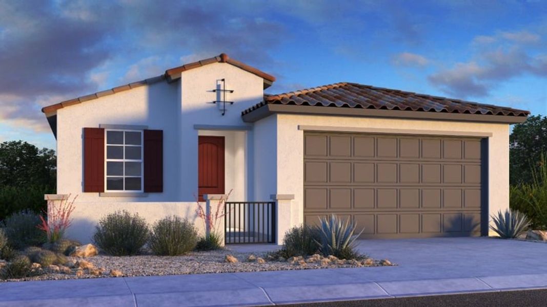 New construction Single-Family house Lily, 17700 W Star Point Drive, Goodyear, AZ 85338 - photo