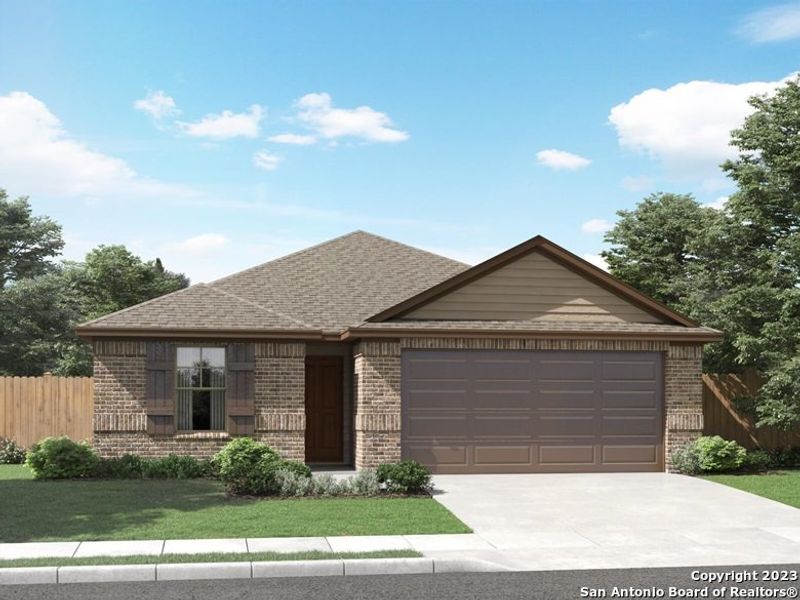 New construction Single-Family house 209 Colebrook Way, Cibolo, TX 78108 The Callaghan (830)- photo