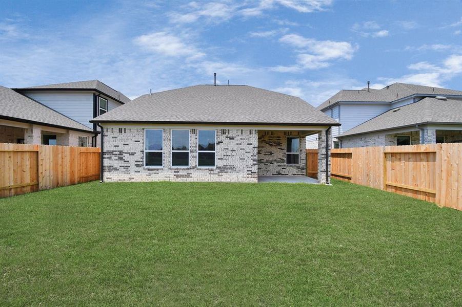 Backyard retreat, offering an abundance of space for kids to play and explore. The possibilities are endless in this open space.