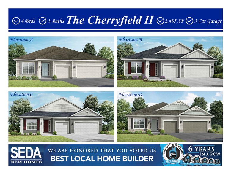 New construction Single-Family house The Cherryfield II, 44 Dawson Creek Way, Saint Augustine, FL 32095 - photo