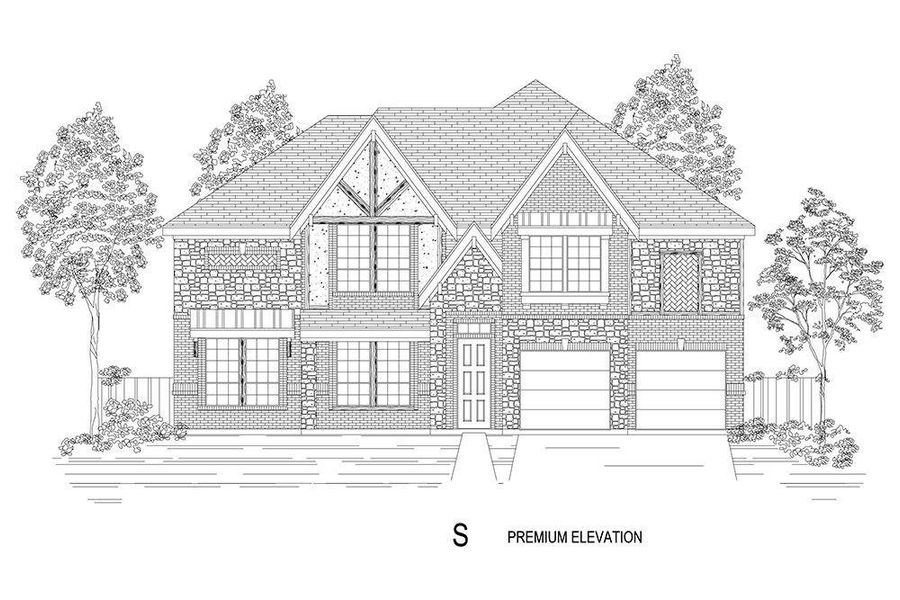 New construction Single-Family house 9820 Aiken Court, Forney, TX 75126 Brentwood 3F (w/Media)- photo