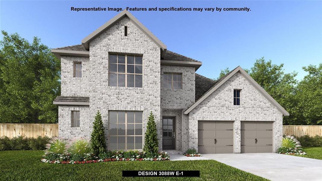 New construction Single-Family house Design 3088W, 23642 Savannah Sparrow Lane, Katy, TX 77493 - photo