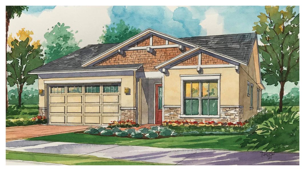 New construction Single-Family house Wilford III, 4910 Twin Lakes Boulevard, Saint Cloud, FL 34772 - photo