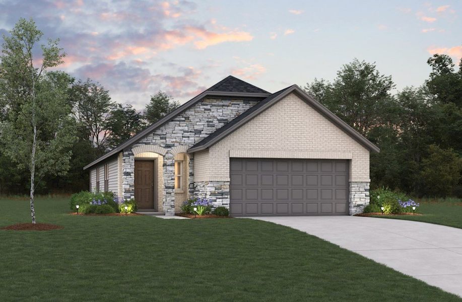 New construction Single-Family house Austin, 21739 Carballo Oak Trail, Tomball, TX 77377 - photo