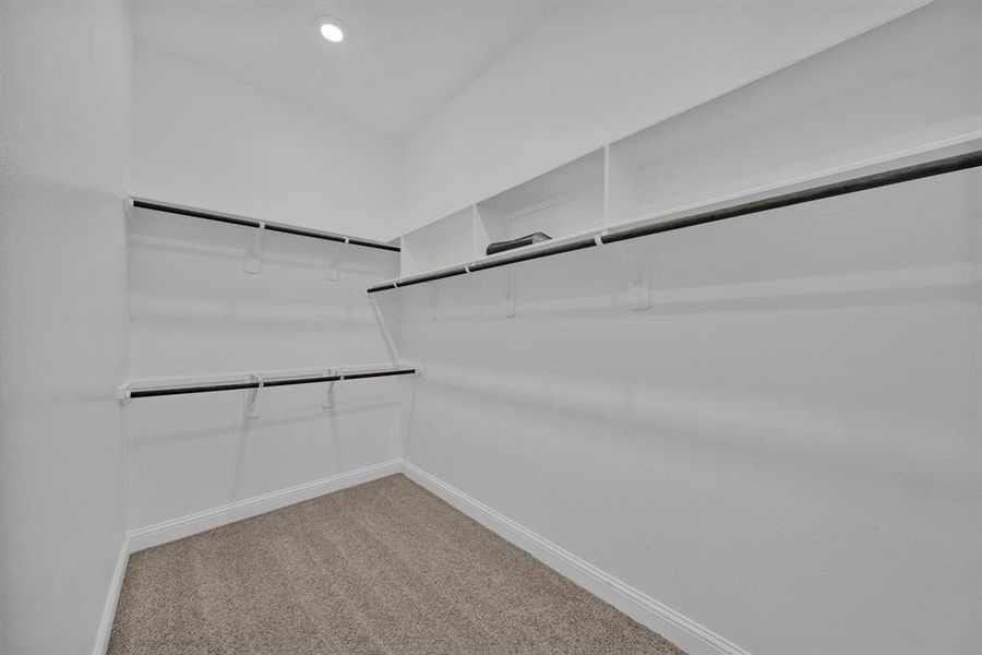 Large Primary closet!