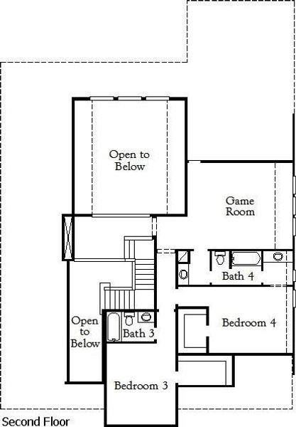 2nd floor diagram