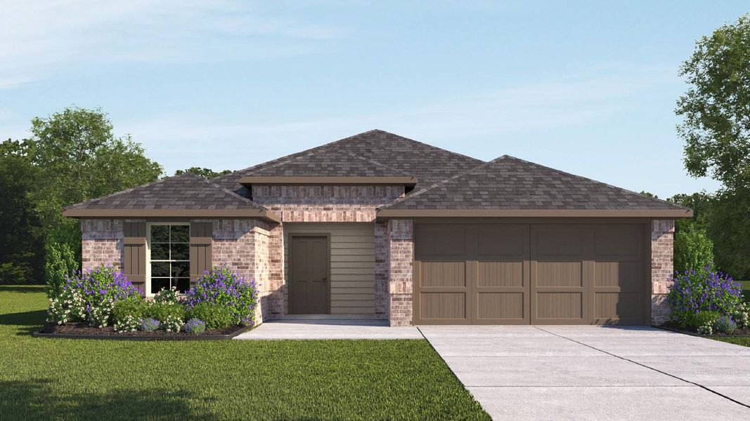 New construction Single-Family house 3808 Bartlett Springs Ct, Pearland, TX 77581 Denton- photo