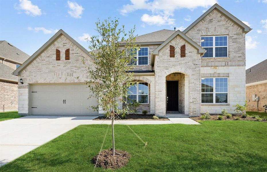 NEW CONSTRUCTION: Beautiful two-story home available at Westside Preserve in Midlothian