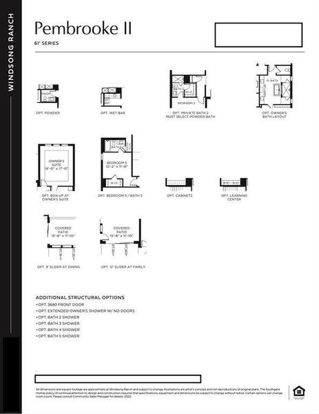 This lovely home features elevation B, the optional slider at family room, half bath and so much more!