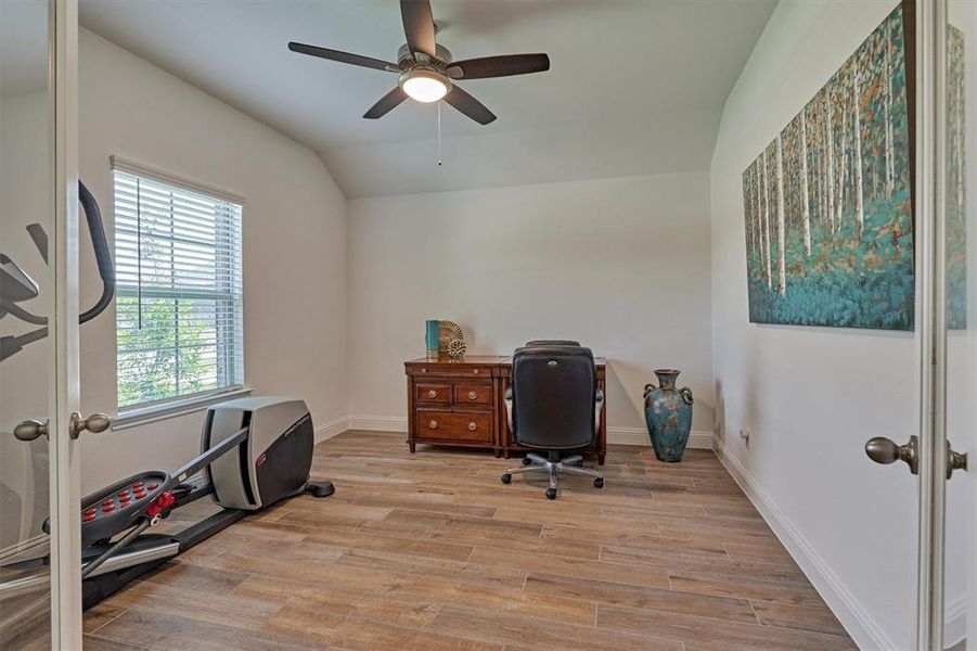 Study with French Doors is perfect if you work from home