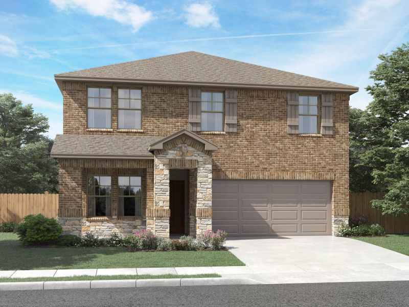 New construction Single-Family house The McCoy (860), 1691 Cliff Way, New Braunfels, TX 78132 - photo