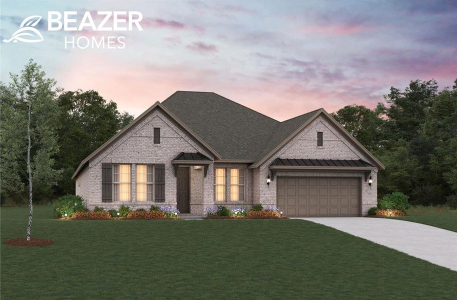 New construction Single-Family house 411 Heritage Hill Drive, Forney, TX 75126 Driftwood- photo