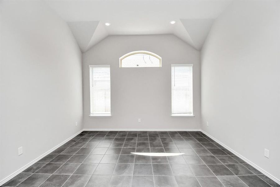 Dining area proximity to the kitchen allows for easy meal preparation and cleanup