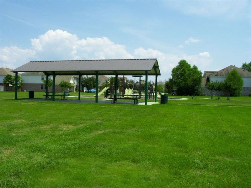 Take the dogs to the park and watch the kids play on this great community park.