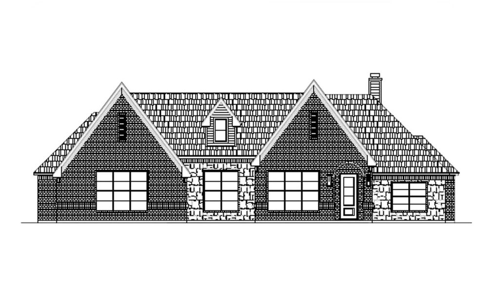 New construction Single-Family house Mesquite, 1028 Llano Wy, Poolville, TX 76086 - photo