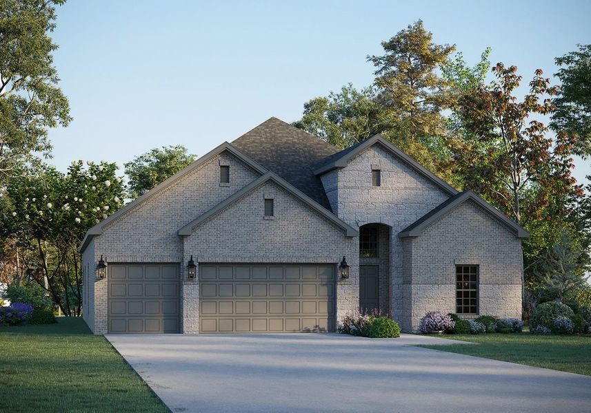 New construction Single-Family house Johnson 5128, 17770 Henkes View, Pflugerville, TX 78660 - photo