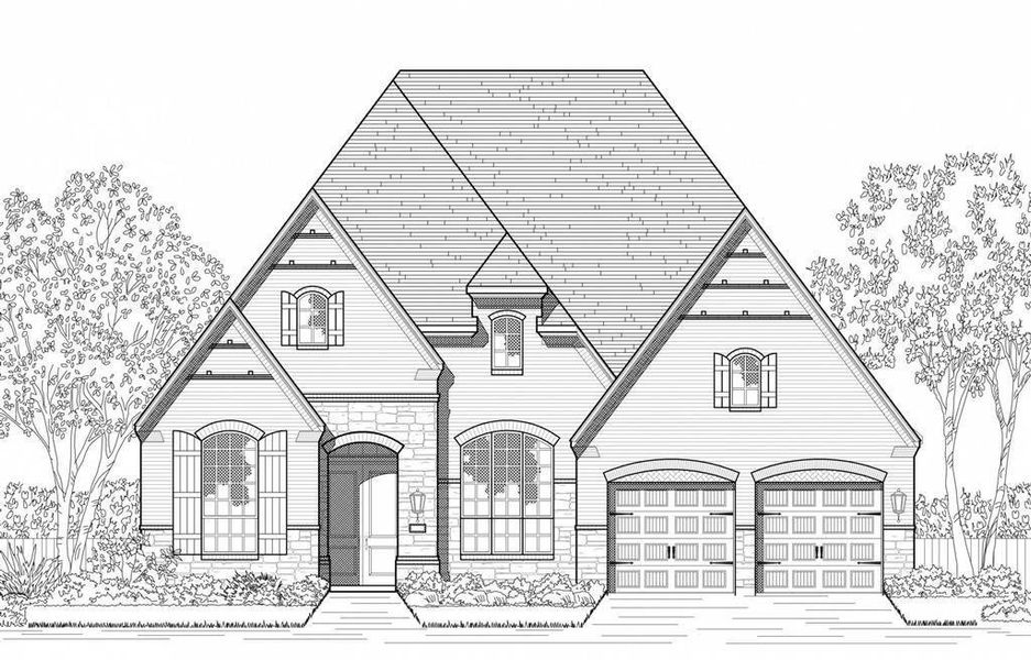 New construction Single-Family house 24526 Switchgrass Valley Way, Katy, TX 77493 215 Plan- photo