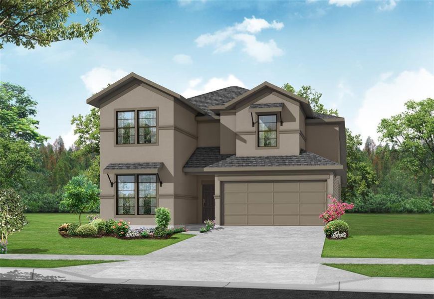 New construction Single-Family house 29723 Bur Creek Lane, Fulshear, TX 77441 Maverick- photo