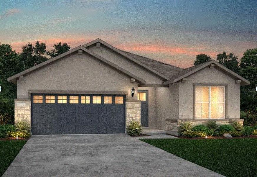 Del Webb Homes, Prestige elevation TS201, rendering