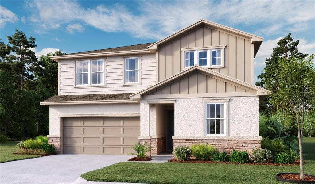 New construction Single-Family house 840 Folklore Lane, Haines City, FL 33844 Pearl- photo