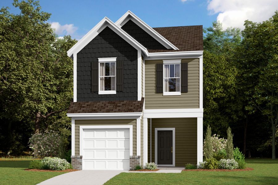 New construction Single-Family house 763 Earhart Street Nw, Concord, NC 28027 Manchester - Smart Series Townhomes- photo
