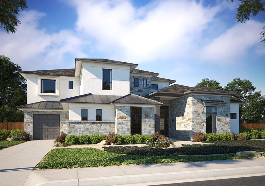 New construction Single-Family house Arbor, 6000 Adhara Pass, Austin, TX 78730 - photo