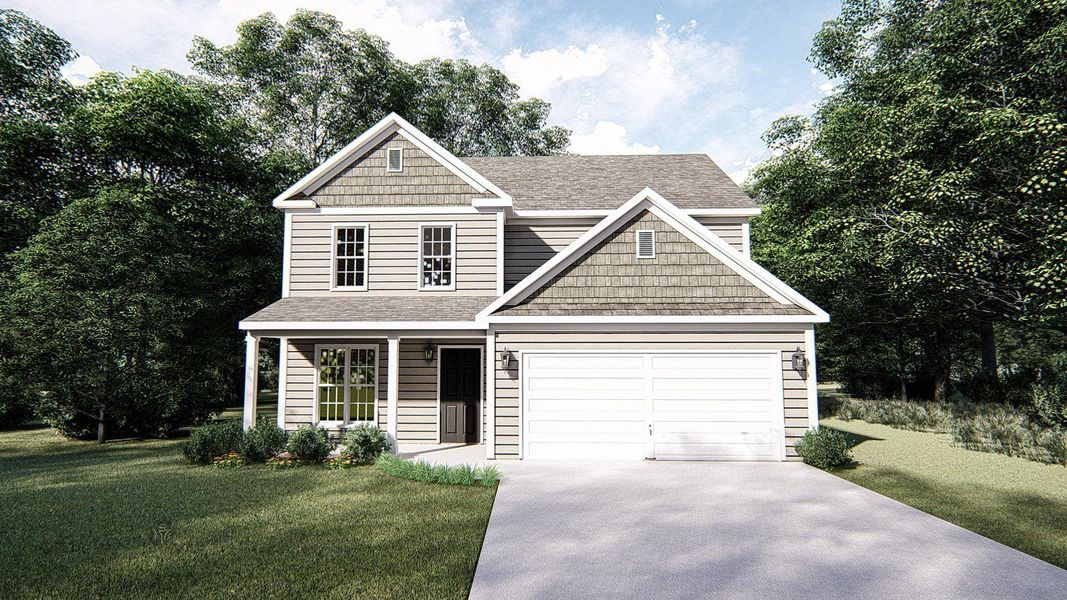 New construction Single-Family house The Payton, 20 Shore Pine Drive, Youngsville, NC 27596 - photo