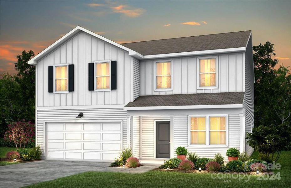 New construction Single-Family house 1223 Dan River Court Sw, Unit 163, Concord, NC 28027 Whimbrel- photo