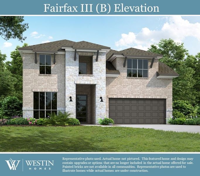 New construction Single-Family house The Fairfax III, 26523 Gleaming Dawn Way, Richmond, TX 77406 - photo