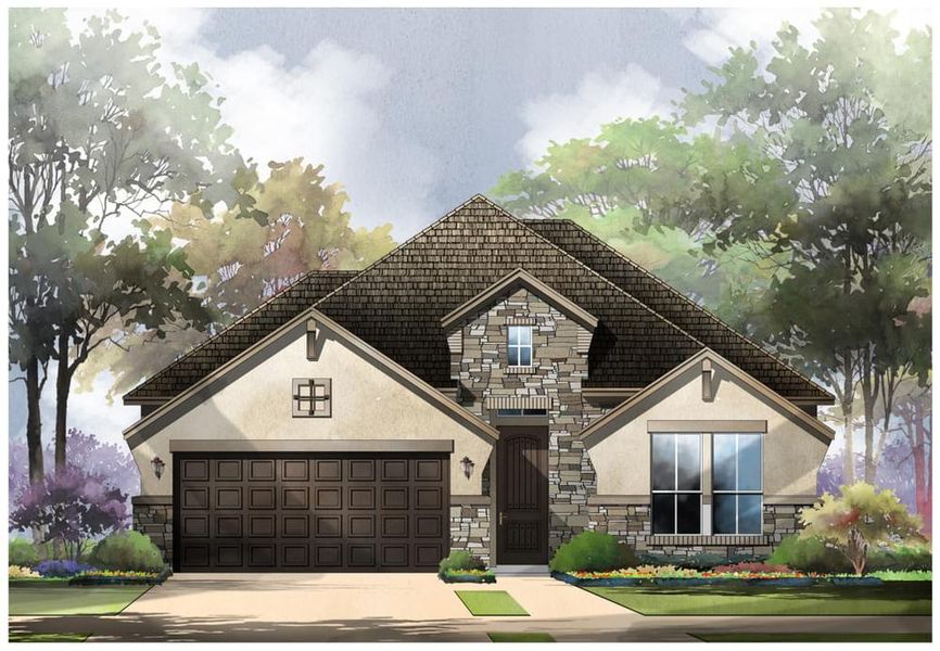 New construction Single-Family house Locke : 50-2265F.1, 3037  Ashby Park, Bulverde, TX 78163 - photo