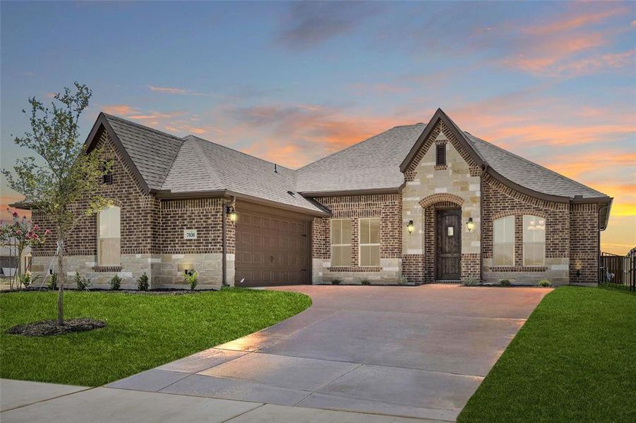 New construction Single-Family house 7836 Barley Field Street, Cleburne, TX 76058 Concept 2267- photo
