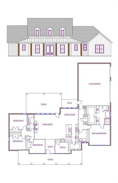 New construction Single-Family house 7418 Cr 2537, Quinlan, TX 75474 - photo
