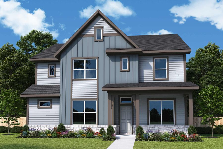 New construction Single-Family house The Roosevelt, 11910 Rice View, Mont Belvieu, TX 77523 - photo