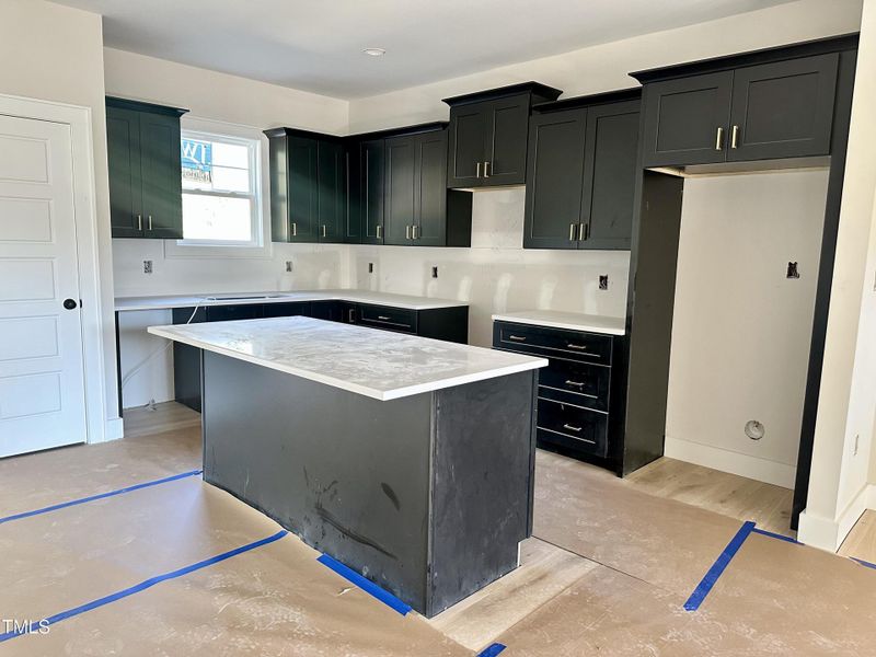 Kitchen with Quartz