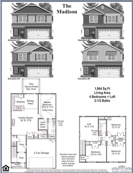 New construction Single-Family house Madison, 1010 Melanie Run Lane, Charlotte, NC 28216 - photo