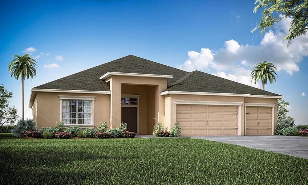 New construction home in Ocala, FL with 5 bedrooms plus a den!