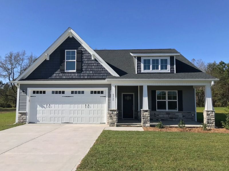 New construction Single-Family house The Lauren III, Thistle Court, Sanford, NC 27332 - photo