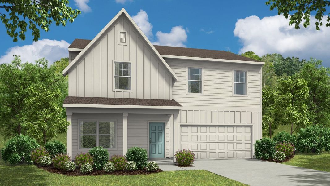 New construction Single-Family house Edison, 6529 Winter Spring Drive, Wake Forest, NC 27587 - photo