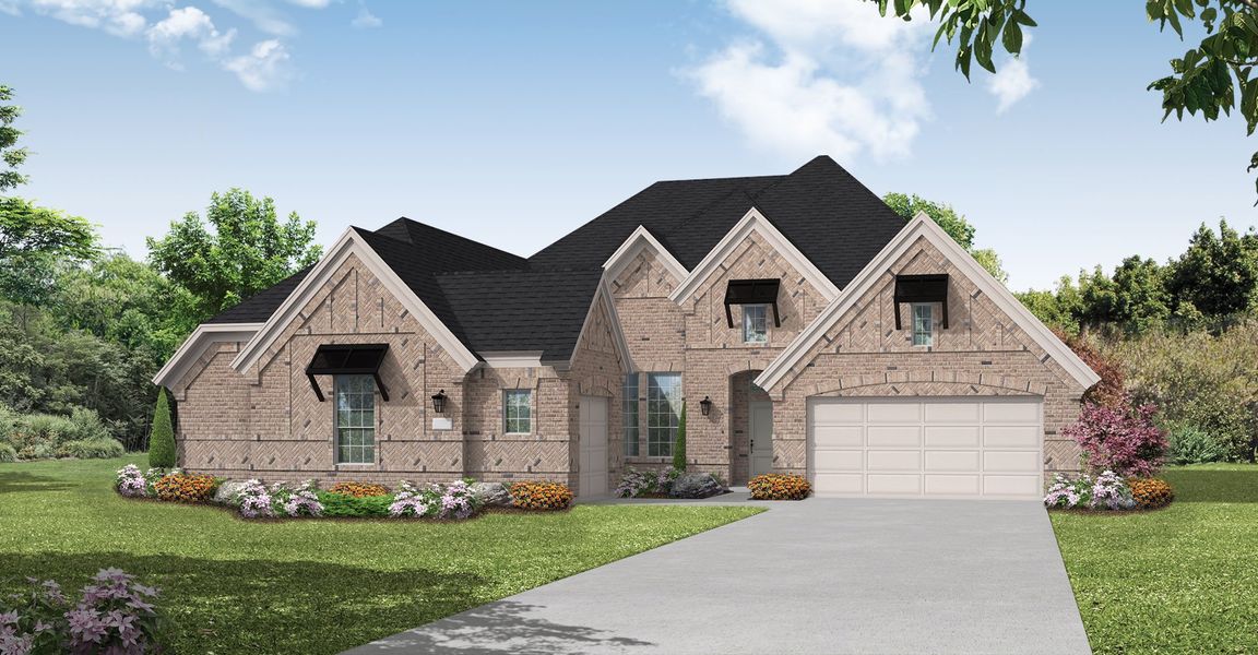 New construction Single-Family house Tuscola (3163-DL-60), 740 Waterbrook Parkway, Argyle, TX 76226 - photo