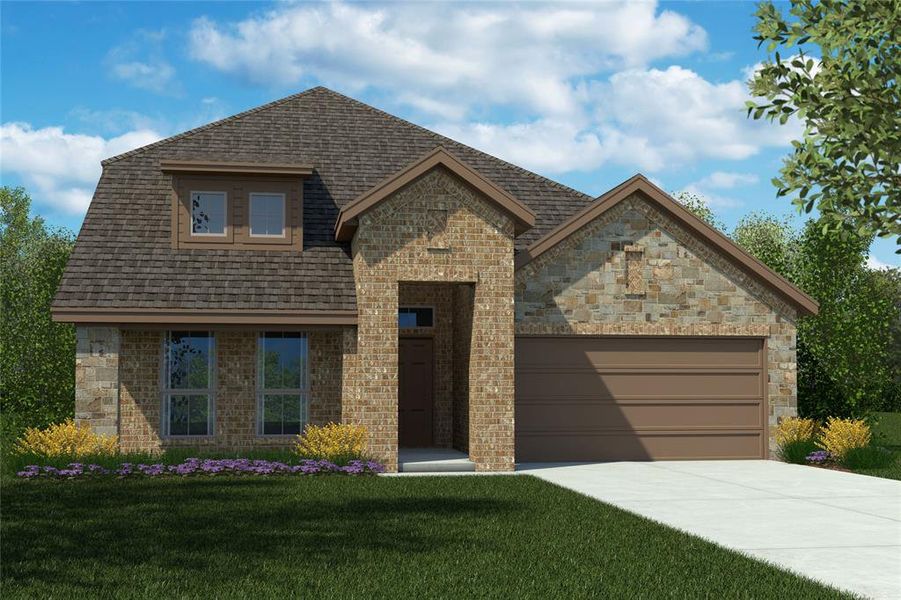 New construction Single-Family house 5267 Crystal Lake Avenue, Krum, TX 76249 - photo