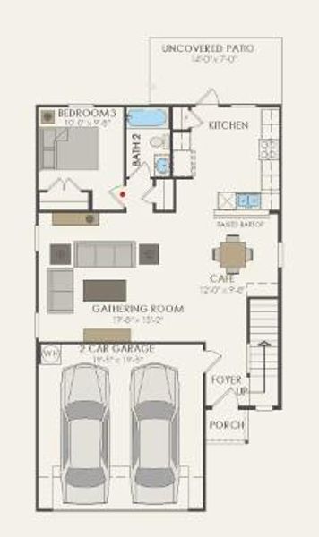 Pulte Homes, Coolidge floor plan