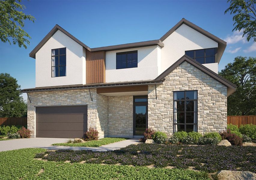 New construction Single-Family house Magnolia, 6000 Adhara Pass, Austin, TX 78730 - photo