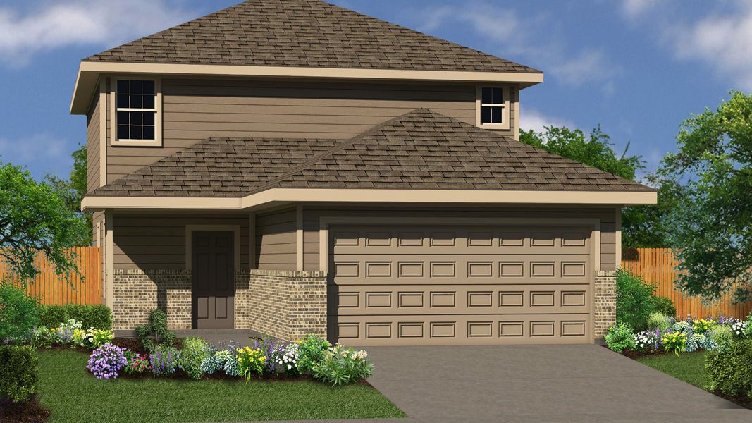 New construction Single-Family house The Brenham, 11010 Airmen Drive, San Antonio, TX 78109 - photo