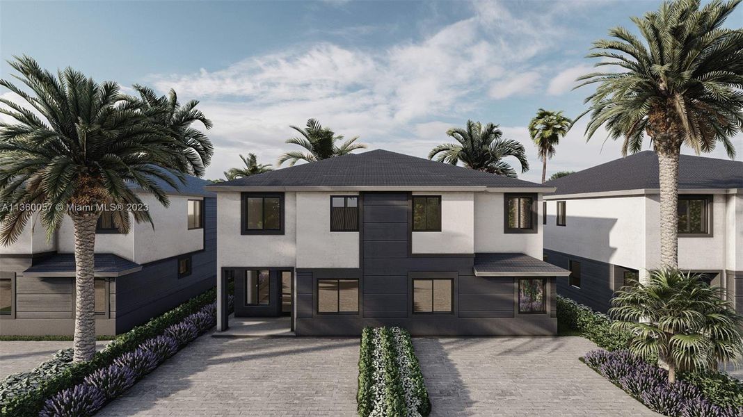 New construction Townhouse house 22417 125th Ave, Unit A, Miami, FL 33170 - photo