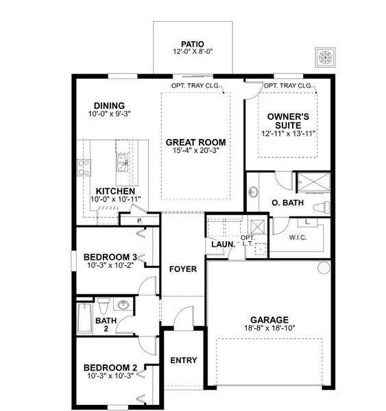 New construction Single-Family house 5364 Patano Loop, Palmetto, FL 34221 Ventura - Single Family Smart Series- photo