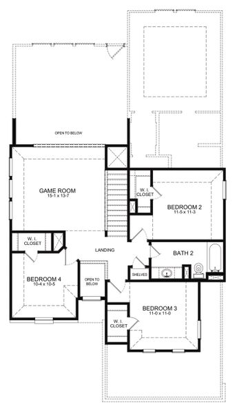 Second Floor Floor Plan