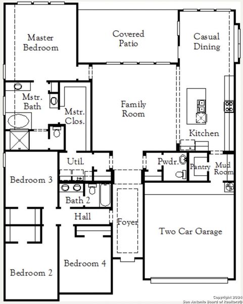 New construction Single-Family house 142 Maravillas, Boerne, TX 78006 Parmer (2330-CM-50)- photo