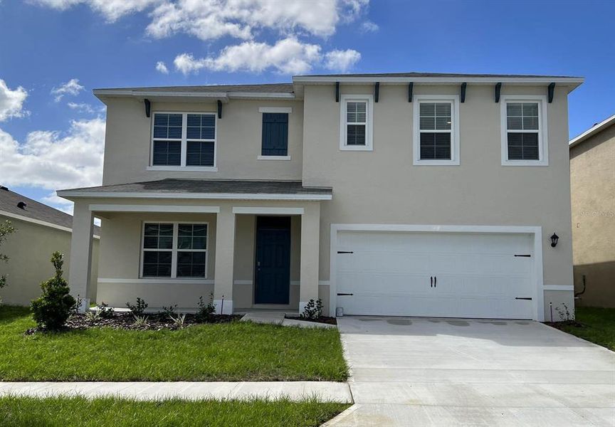 New construction Single-Family house 1612 Buttonwood Way, Haines City, FL 33844 HAYDEN- photo